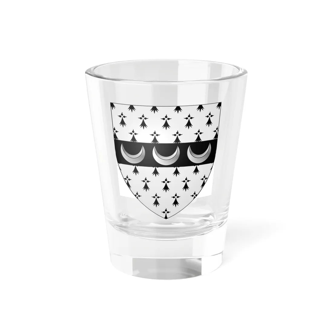 Craig of Riccarton (Scotland) (Coat of Arms) Shot Glass 1.5oz 1.5oz - Go Mug Yourself