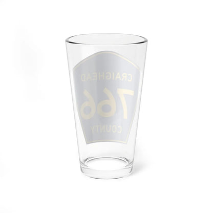 Craighead County Route 766 AR (Arkansas) (Road Sign) Pint Glass 16oz - Go Mug Yourself