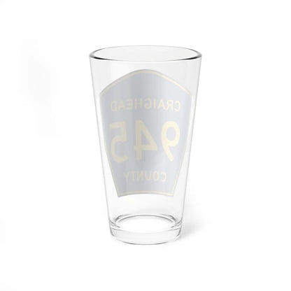 Craighead County Route 945 AR (Arkansas) (Road Sign) Pint Glass 16oz - Go Mug Yourself