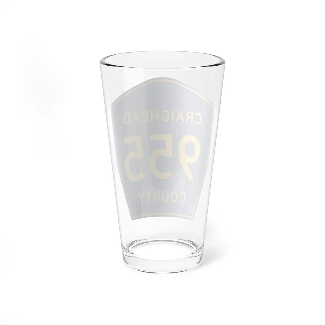 Craighead County Route 955 AR (Arkansas) (Road Sign) Pint Glass 16oz - Go Mug Yourself