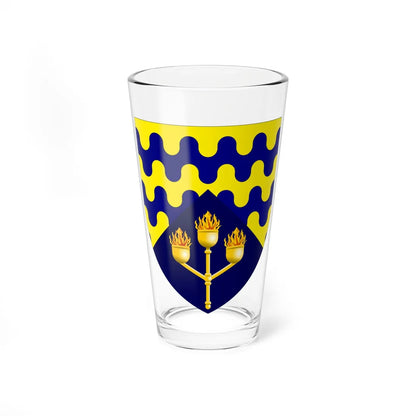 Cranfield University arms (United Kingdom) (Coat of Arms) Pint Glass 16oz 16oz - Go Mug Yourself
