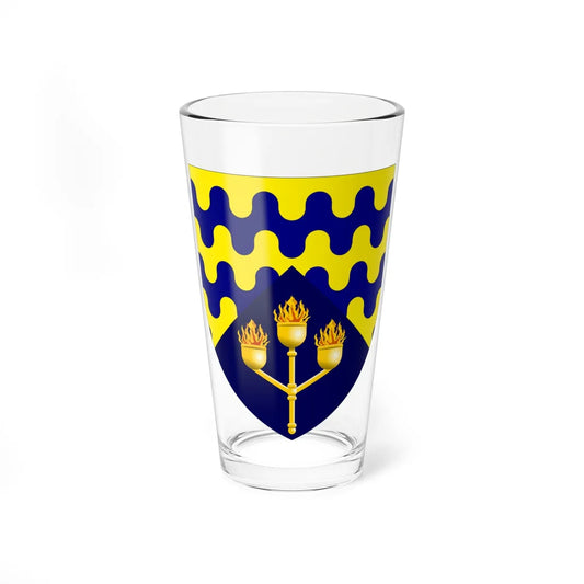 Cranfield University arms (United Kingdom) (Coat of Arms) Pint Glass 16oz 16oz - Go Mug Yourself