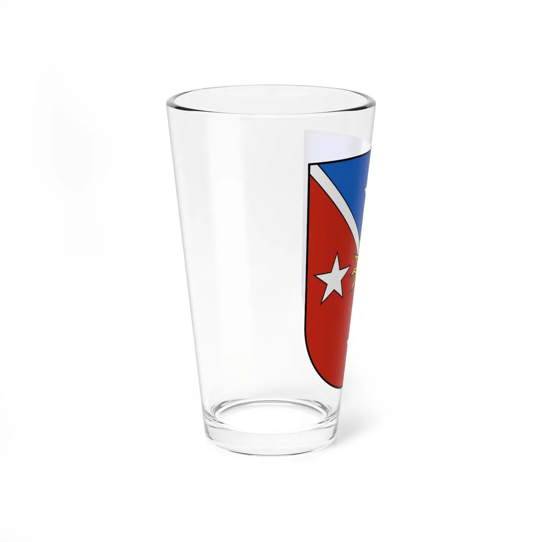 CransMontana-blazon (Switzerland) (Coat of Arms) Pint Glass 16oz - Go Mug Yourself