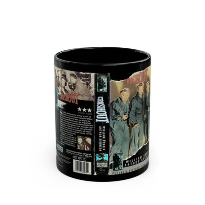 CRASHOUT (VHS COVER) - Black Coffee Mug-11oz-Go Mug Yourself