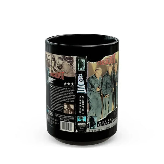 CRASHOUT (VHS COVER) - Black Coffee Mug 15oz - Go Mug Yourself