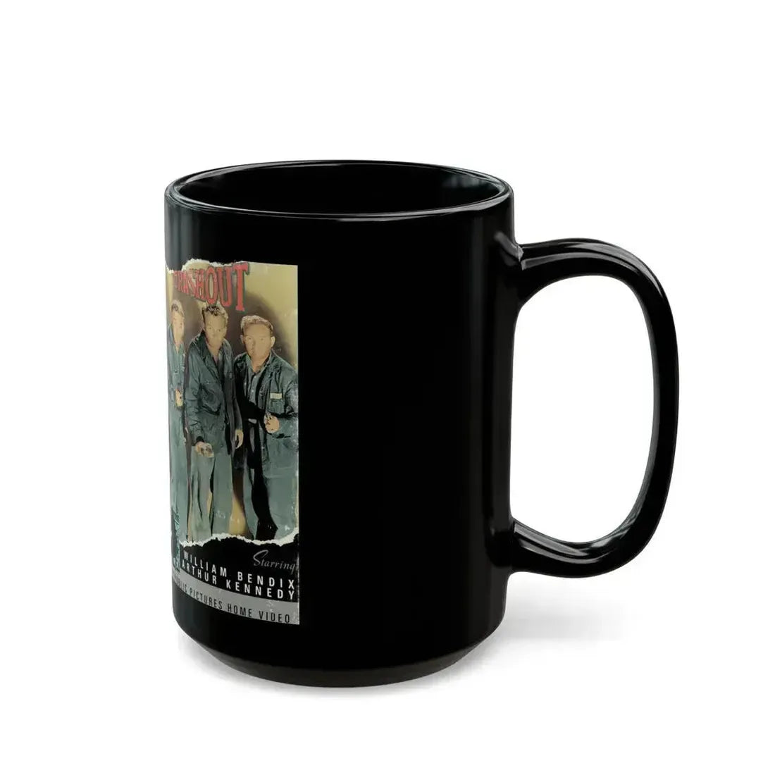 CRASHOUT (VHS COVER) - Black Coffee Mug - Go Mug Yourself