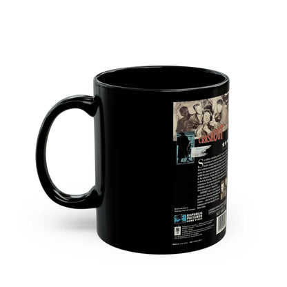 CRASHOUT (VHS COVER) - Black Coffee Mug-Go Mug Yourself