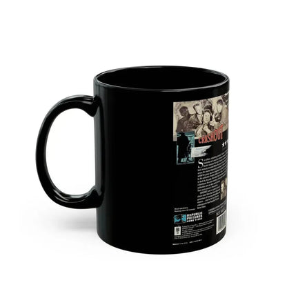 CRASHOUT (VHS COVER) - Black Coffee Mug - Go Mug Yourself