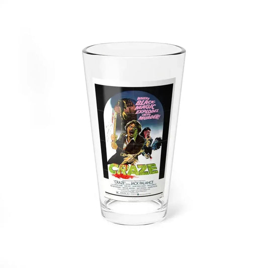 CRAZE 1974 Movie Poster - Pint Glass 16oz 16oz - Go Mug Yourself