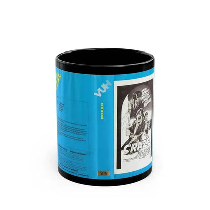 CRAZE HORROR (VHS COVER) - Black Coffee Mug 11oz - Go Mug Yourself