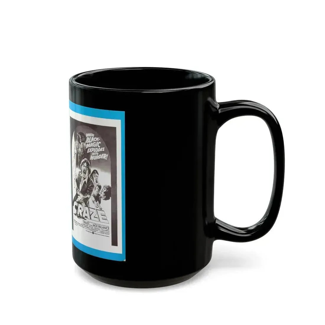 CRAZE HORROR (VHS COVER) - Black Coffee Mug - Go Mug Yourself