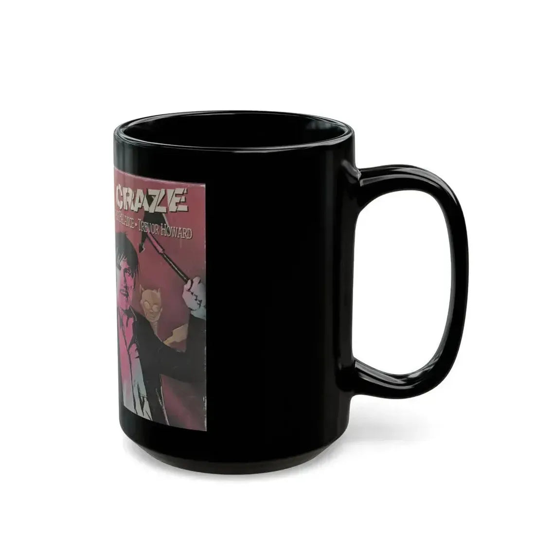 CRAZE (VHS COVER) - Black Coffee Mug - Go Mug Yourself