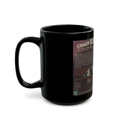 CRAZE (VHS COVER) - Black Coffee Mug - Go Mug Yourself