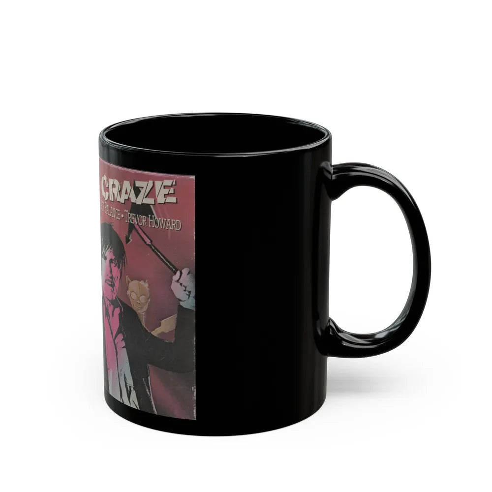 CRAZE (VHS COVER) - Black Coffee Mug-Go Mug Yourself