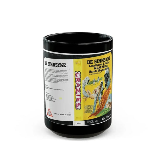 CRAZIES (VHS COVER) - Black Coffee Mug 15oz - Go Mug Yourself