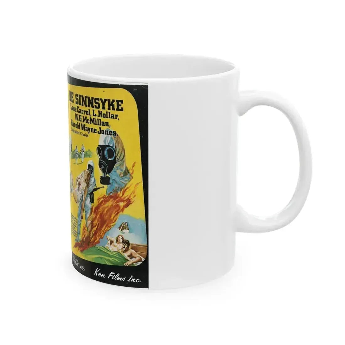 CRAZIES (VHS COVER) - White Coffee Mug - Go Mug Yourself