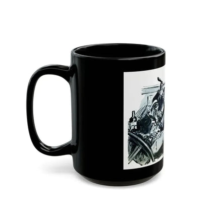 Crazy To Fight, Liberty magazine, May 18, 1935 - Black Coffee Mug - Go Mug Yourself