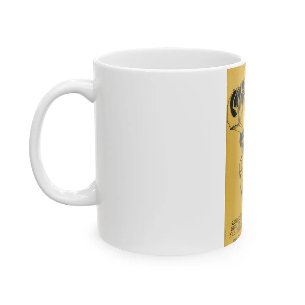 Cream - 1968 (Music Poster) White Coffee Mug-Go Mug Yourself
