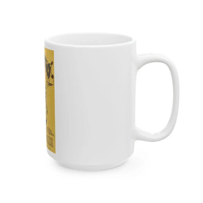 Cream - 1968 (Music Poster) White Coffee Mug-Go Mug Yourself