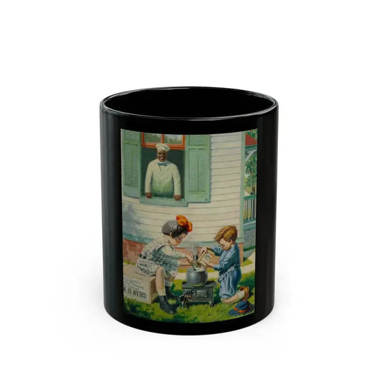 Cream of Wheat advertisement - Black Coffee Mug 11oz - Go Mug Yourself