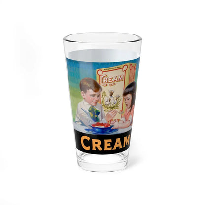 Cream of Wheat advertisement, Trolley Card, 1922 - Pint Glass 16oz-Go Mug Yourself