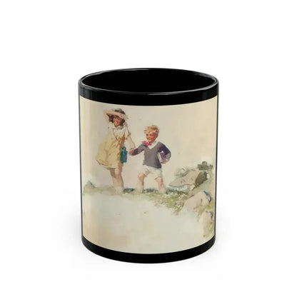 Cream of Wheat advertising illustration, March 1927 - Black Coffee Mug 11oz - Go Mug Yourself