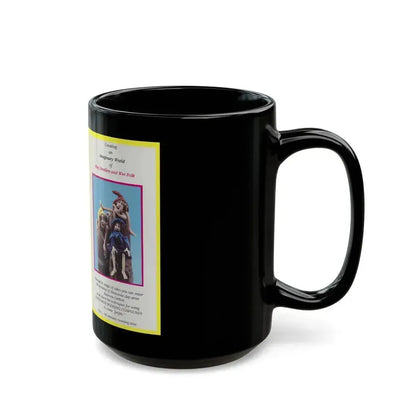 CREATING AN IMAGINARY WORLD OF MUG DWELLERS AND WEE FOLK (VHS COVER) - Black Coffee Mug - Go Mug Yourself