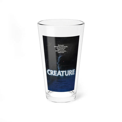 CREATURE 1985 Movie Poster - Pint Glass 16oz-16oz-Go Mug Yourself