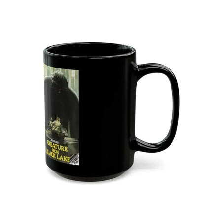 CREATURE FROM BLACK LAKE (VHS COVER) - Black Coffee Mug - Go Mug Yourself