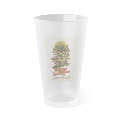 CREATURE FROM THE BLACK LAGOON (10) 1954 Movie Poster - Frosted Pint Glass 16oz-16oz-Frosted-Go Mug Yourself