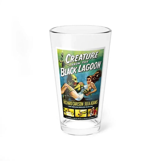 CREATURE FROM THE BLACK LAGOON 1954 Movie Poster - Pint Glass 16oz 16oz - Go Mug Yourself
