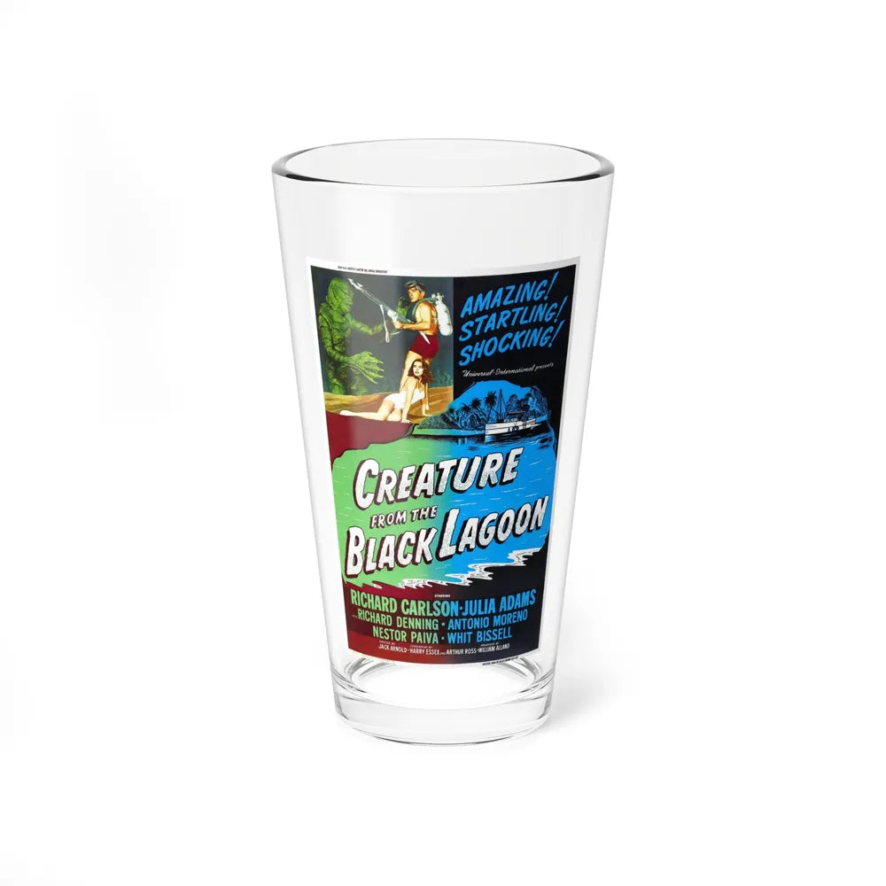 CREATURE FROM THE BLACK LAGOON (2) 1954 Movie Poster - Pint Glass 16oz-16oz-Go Mug Yourself