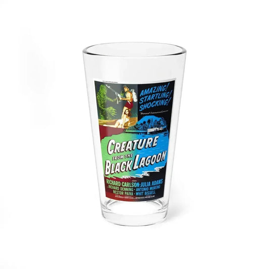 CREATURE FROM THE BLACK LAGOON (2) 1954 Movie Poster - Pint Glass 16oz 16oz - Go Mug Yourself