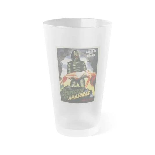 CREATURE FROM THE BLACK LAGOON (3) 1954 Movie Poster - Frosted Pint Glass 16oz 16oz Frosted - Go Mug Yourself