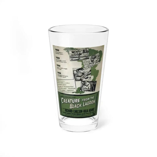 CREATURE FROM THE BLACK LAGOON (6) 1954 Movie Poster - Pint Glass 16oz 16oz - Go Mug Yourself