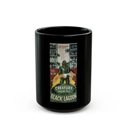 CREATURE FROM THE BLACK LAGOON (7) 1954 Movie Poster - Black Coffee Mug 15oz - Go Mug Yourself
