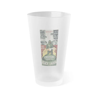 CREATURE FROM THE BLACK LAGOON (7) 1954 Movie Poster - Frosted Pint Glass 16oz-16oz-Frosted-Go Mug Yourself