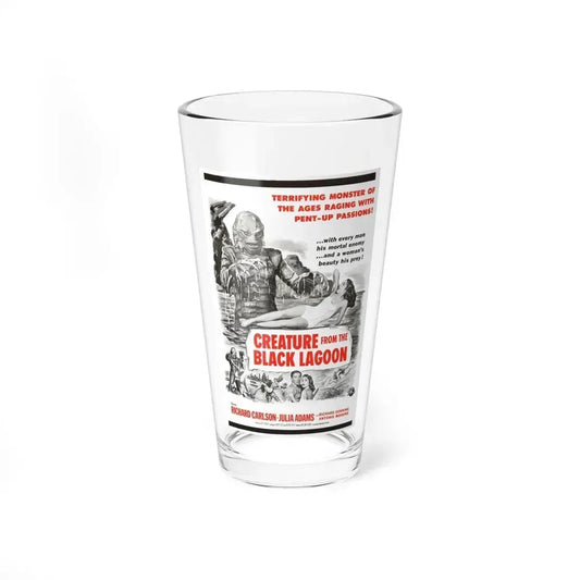 CREATURE FROM THE BLACK LAGOON (8) 1954 Movie Poster - Pint Glass 16oz 16oz - Go Mug Yourself