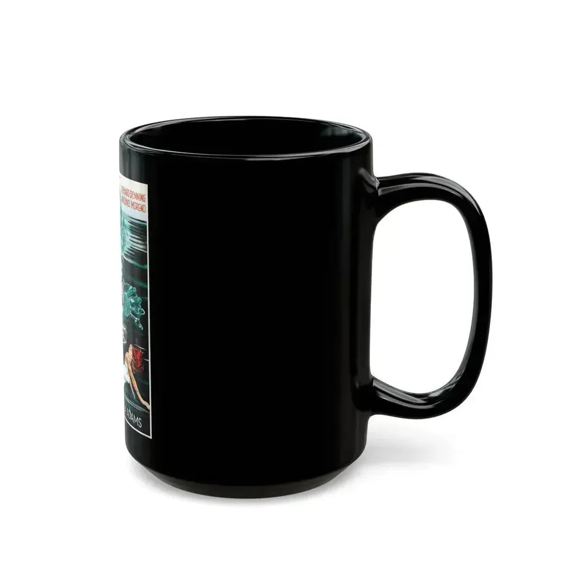 CREATURE FROM THE BLACK LAGOON (FOREIGN) 1954 Movie Poster - Black Coffee Mug - Go Mug Yourself