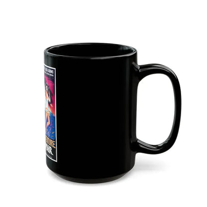 CREATURE FROM THE BLACK LAGOON (FRENCH) 1954 Movie Poster - Black Coffee Mug - Go Mug Yourself