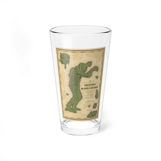 CREATURE FROM THE BLACK LAGOON (MONDO) 1954 Movie Poster - Pint Glass 16oz-16oz-Go Mug Yourself