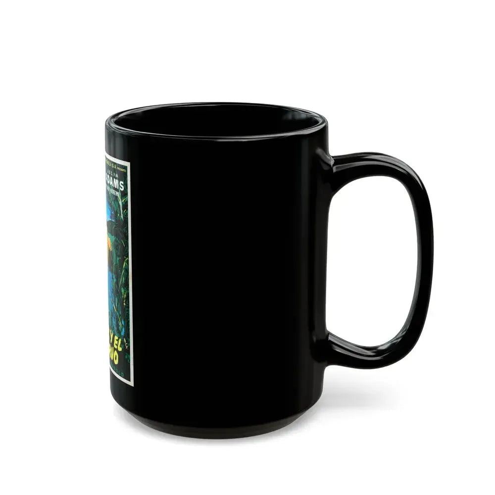 CREATURE FROM THE BLACK LAGOON (SPANISH) 1954 Movie Poster - Black Coffee Mug - Go Mug Yourself