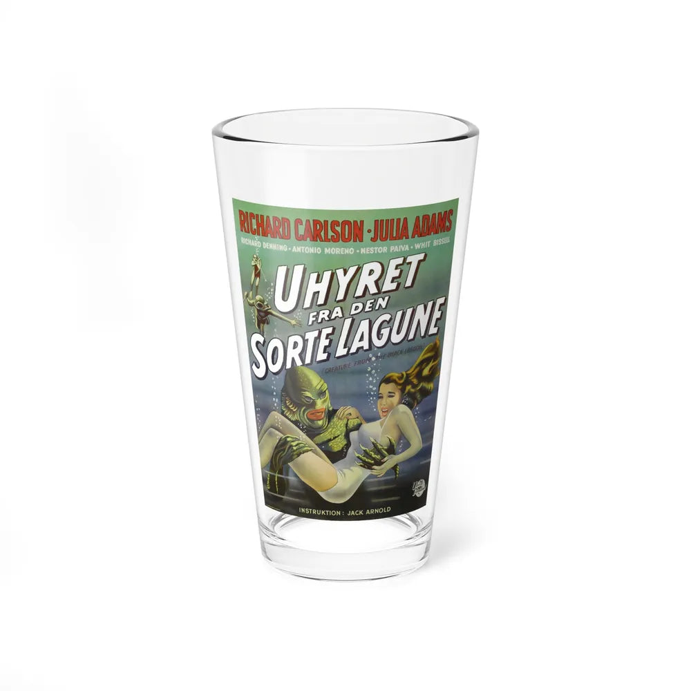 CREATURE FROM THE BLACK LAGOON (SWEDISH) 1954 Movie Poster - Pint Glass 16oz-16oz-Go Mug Yourself