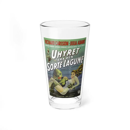 CREATURE FROM THE BLACK LAGOON (SWEDISH) 1954 Movie Poster - Pint Glass 16oz 16oz - Go Mug Yourself