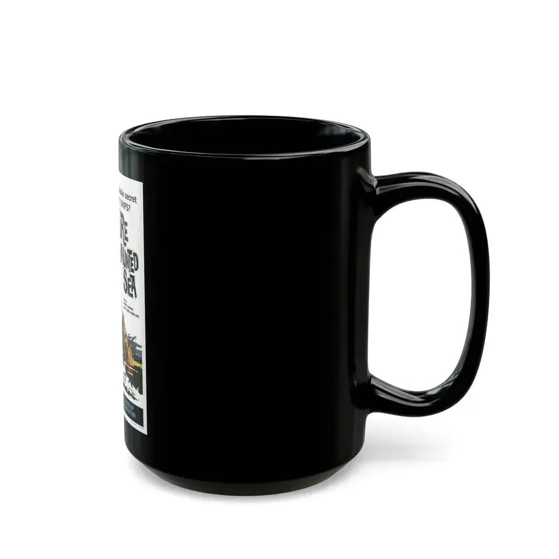CREATURE FROM THE HAUNTED SEA 1961 Movie Poster - Black Coffee Mug - Go Mug Yourself