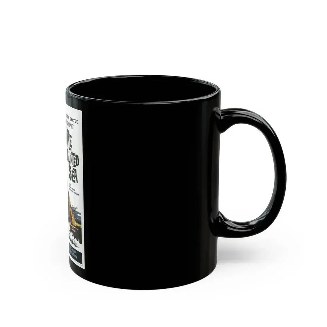 CREATURE FROM THE HAUNTED SEA 1961 Movie Poster - Black Coffee Mug - Go Mug Yourself