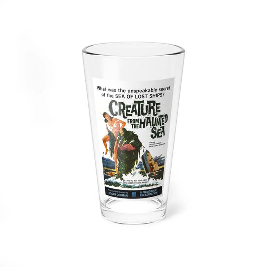 CREATURE FROM THE HAUNTED SEA 1961 Movie Poster - Pint Glass 16oz-16oz-Go Mug Yourself