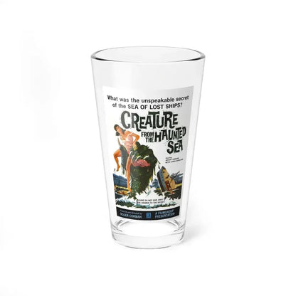 CREATURE FROM THE HAUNTED SEA 1961 Movie Poster - Pint Glass 16oz 16oz - Go Mug Yourself