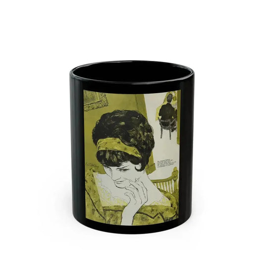 Creature of Impulse, Woman's Day, July 1961 - Black Coffee Mug 11oz - Go Mug Yourself