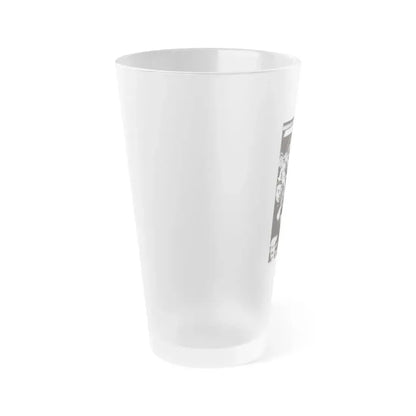 CREATURE OF THE WALKING DEAD 1965 Movie Poster - Frosted Pint Glass 16oz - Go Mug Yourself